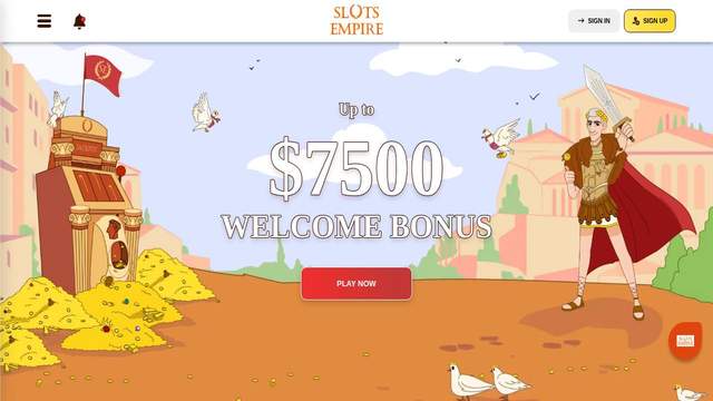 SlotsEmpire casino screenshot
